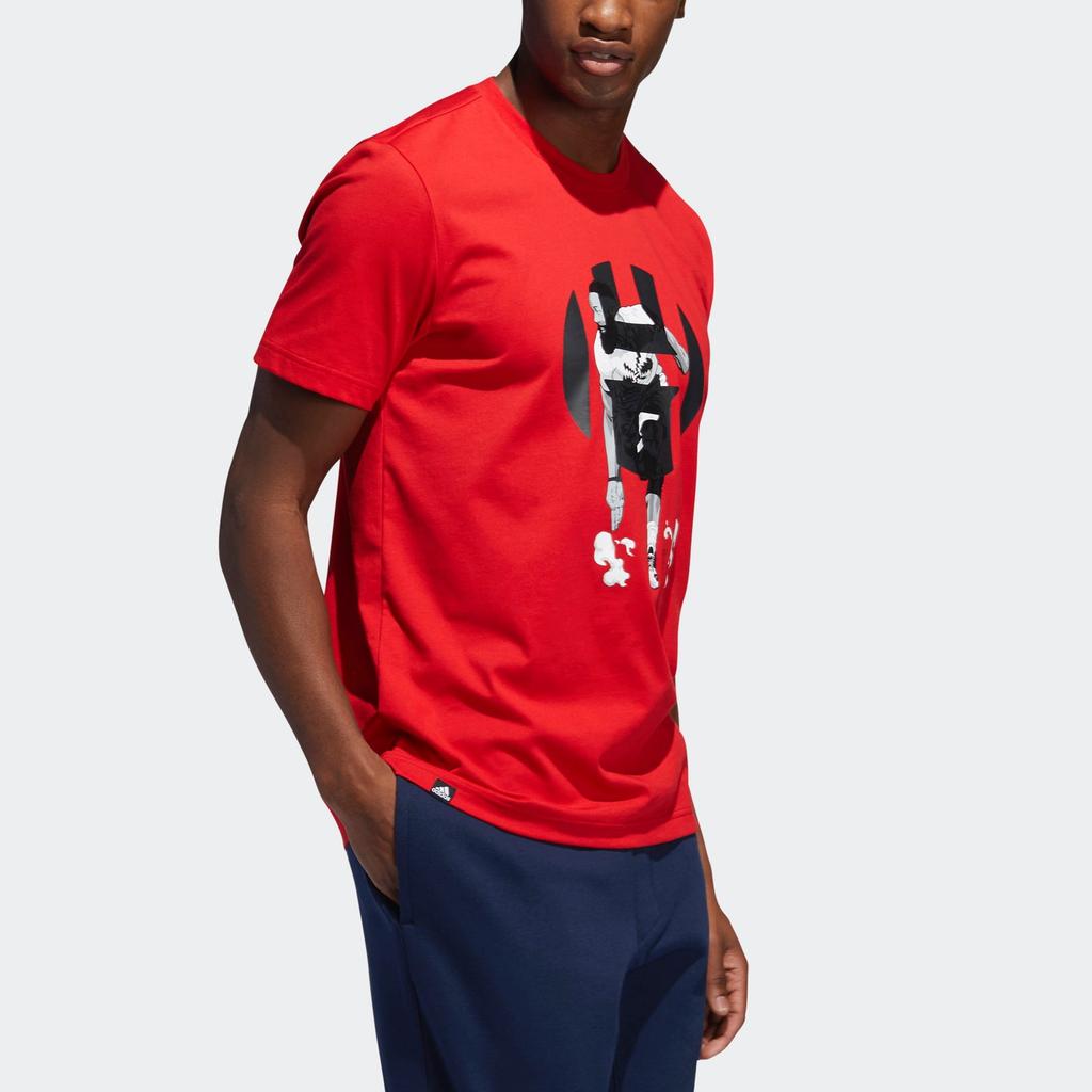 Adidas T Shirt Men's Light Scarlet FK4600