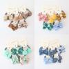 Kids Girls Small Plush Ball Hair Rope Hair Ties Bowknot Elastic Rubber Band Gum Flower Headdress