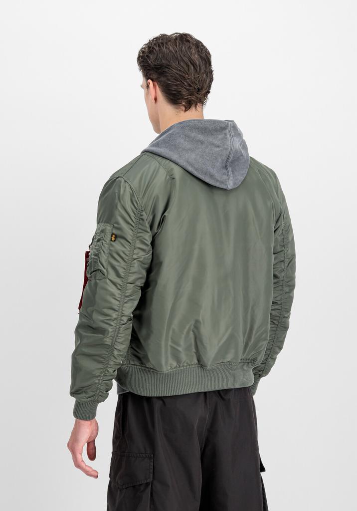 Alpha Industries MA-1 VF 59 Man (191118) винтажная зеленая зимняя куртка (191118-432)
