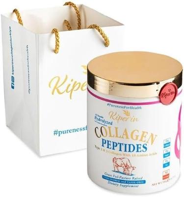 Kiperin Collagen 100% чистый и натуральный высокобиоактивный и биополезный коллаген, диетическая добавка (500г) - 50 дней