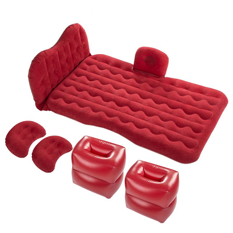 Автомобильная утолщенная раздельная надувная кровать для автомобиля, складная кровать для внедорожника, седана, задняя выхлопная труба, кровать, аксессуары для автомобильной кровати