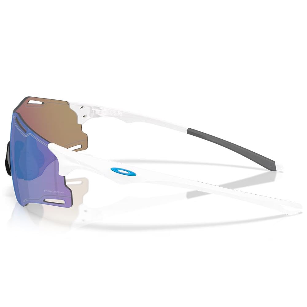 Oakley Sunglasses 0OO9512D CYBR ZERO POLISHED WHITE PRIZM SAPPHIRE 95120239 Polarized [Oakley]