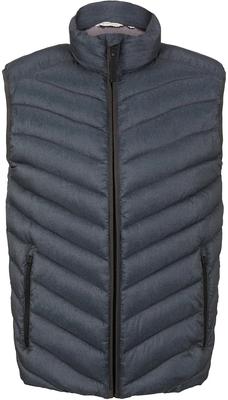 Зимняя куртка Tom Tailor Gesteppte Vest (1031473) серая структура саржи