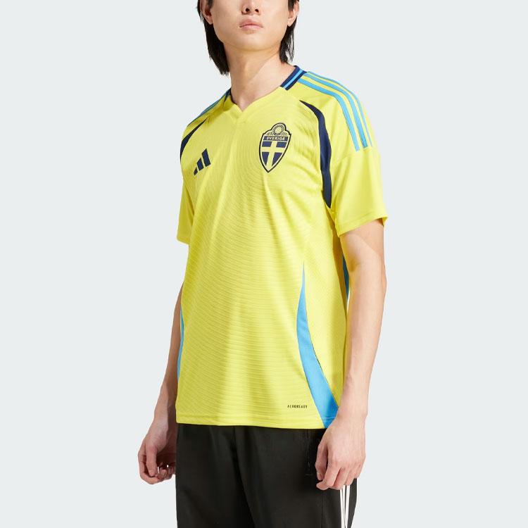 adidas Домашняя майка Sweden 24 ярко-желтая мужская уличная одежда IN1103