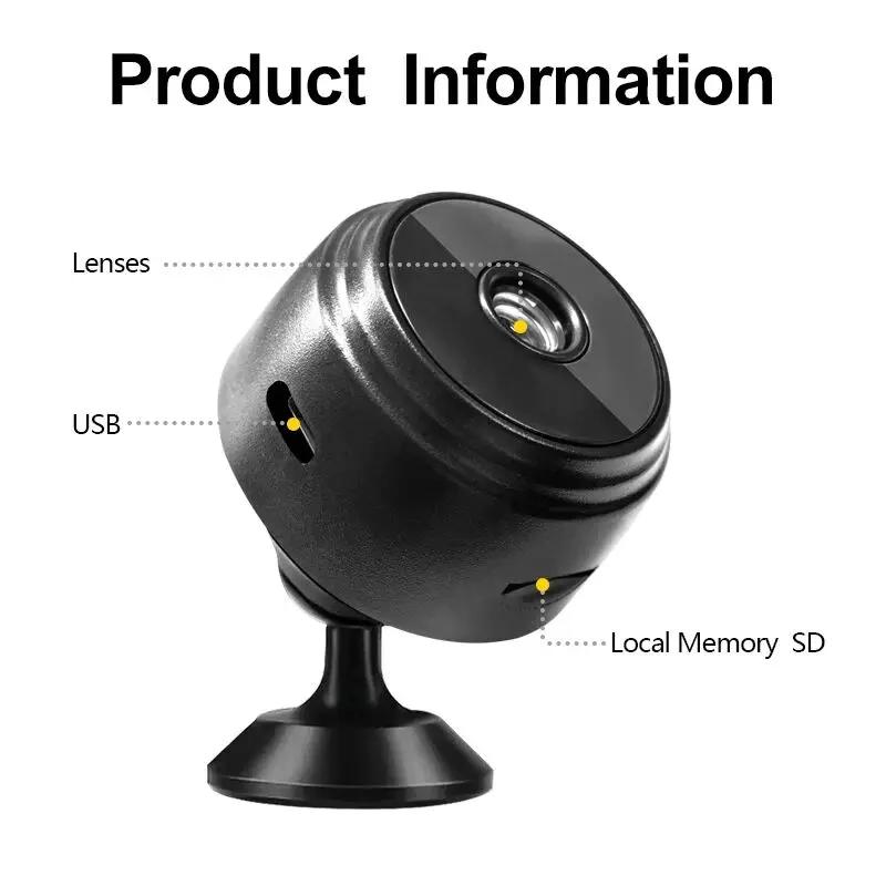 Беспроводная 1080P Full HD мини Wi-Fi камера A9 видеорегистратор камера наблюдения с функцией мини-регистратора