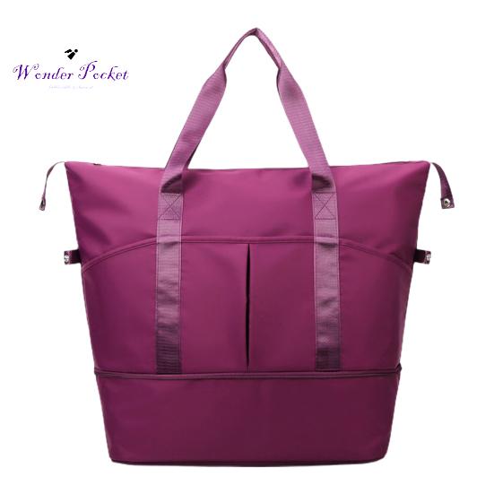 Сумка для спортзала большой вместимости с застежкой-молнией Многоразовая сумка для йоги и фитнеса Водонепроницаемая спортивная сумка для занятий спортом на открытом воздухе с плечевым ремнем Портативная одежда для секса для взрослых