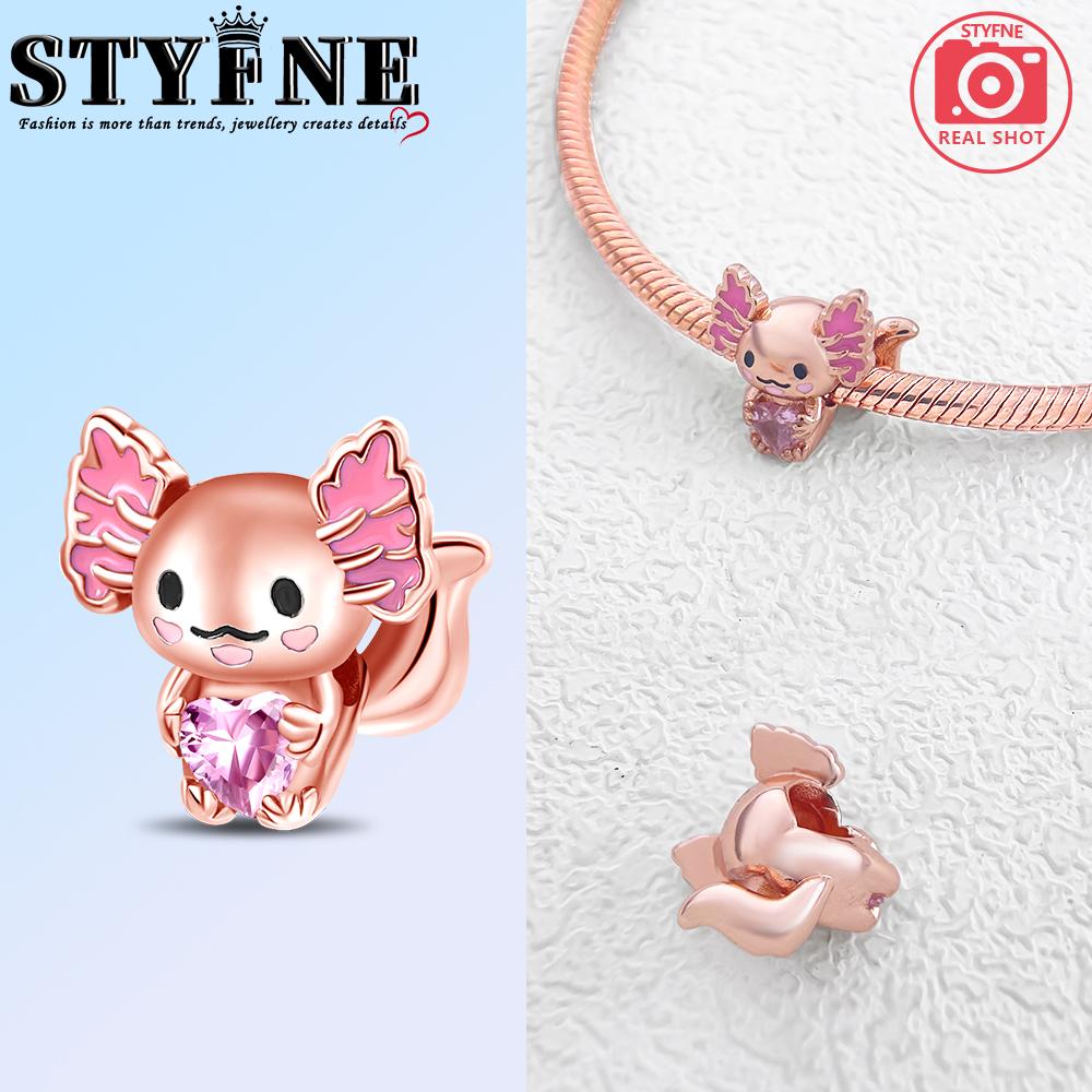 Медь Настоящее Розовое Золото Розовый Осьминог Летняя Черепаха Сердце Подвеска Шарм Подходит для Оригинальных Браслетов Ожерелий Браслет Девушка