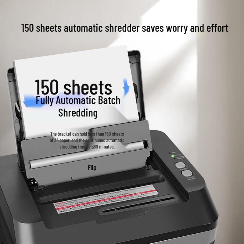 GEPAD Commercial High-Security Micro-Cut Shredder GPS-150MD