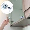 Xiaomi Strong Hold Cupboard Cabinet Door Catches with Screws,Double Roller Catch Cabinet Door Latch for Home Furniture Cabinet Cupboard