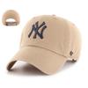 Casquette Décontractée - 47 Brand - New York Yankees - Beige - 100% Coton - Ajustable