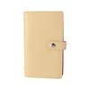 Fun 100 Envelope Challenge Binder PU Leather Waterproof Money Saving Challeng Book Clear Easy Cash Budget Notebook Bills Storage