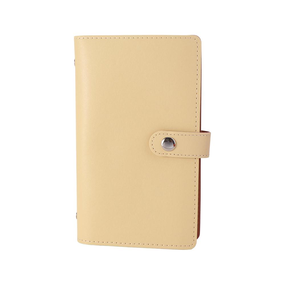 Fun 100 Envelope Challenge Binder PU Leather Waterproof Money Saving Challeng Book Clear Easy Cash Budget Notebook Bills Storage