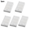 Filters White 5 Pcs Brand New Efficiently Compatible