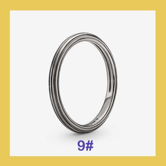 925 стерлингового серебра New Me кольцо бусина круглый соединитель шарм двойной Fit Me звено цепи жемчуг браслет ювелирные изделия