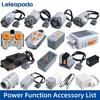 Для Power Functions Детали Technic Комплект моторов Сервопривод S/M/LXL Моторы Литиевый аккумуляторный бокс 2,4 ГГц Приемник пульта дистанционного управления для Legoeds