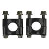 1 Pair Handlebar Clamp 22mm Universal Handlebar Riser Clamp Single Hole Handle Bar Mount