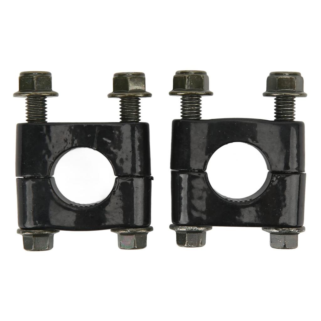 1 Pair Handlebar Clamp 22mm Universal Handlebar Riser Clamp Single Hole Handle Bar Mount