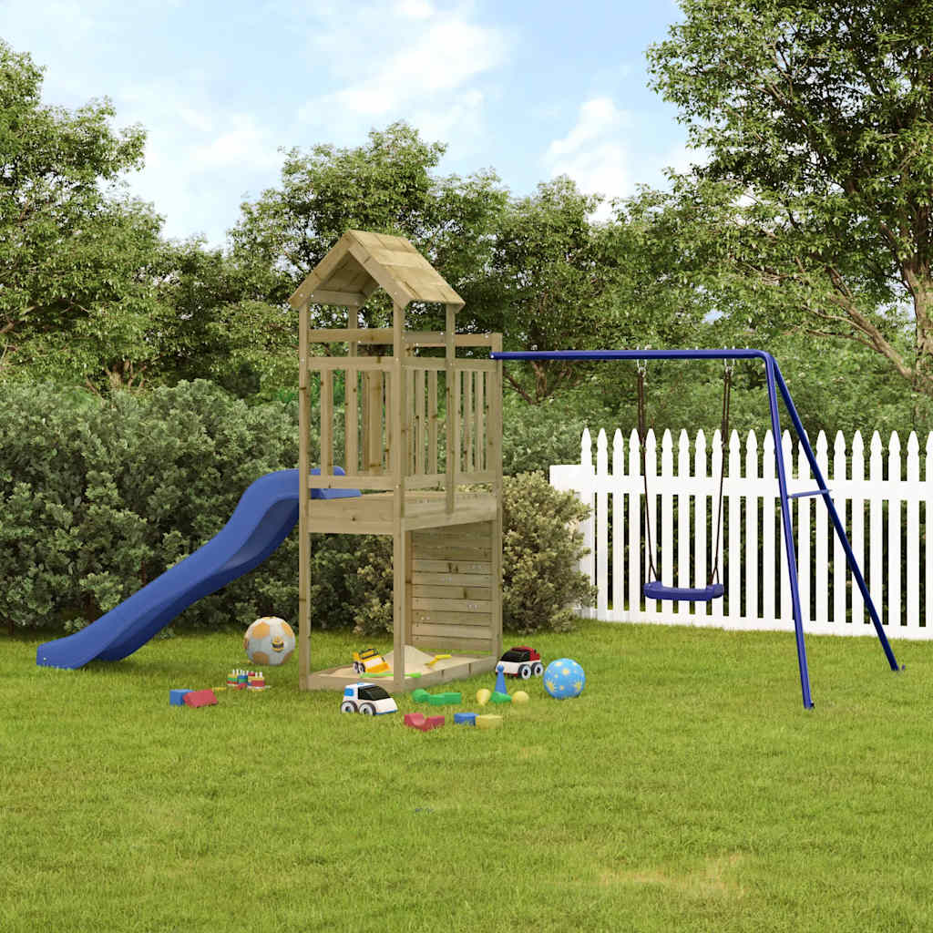 Play Tower Pressure Treated Pine Wood