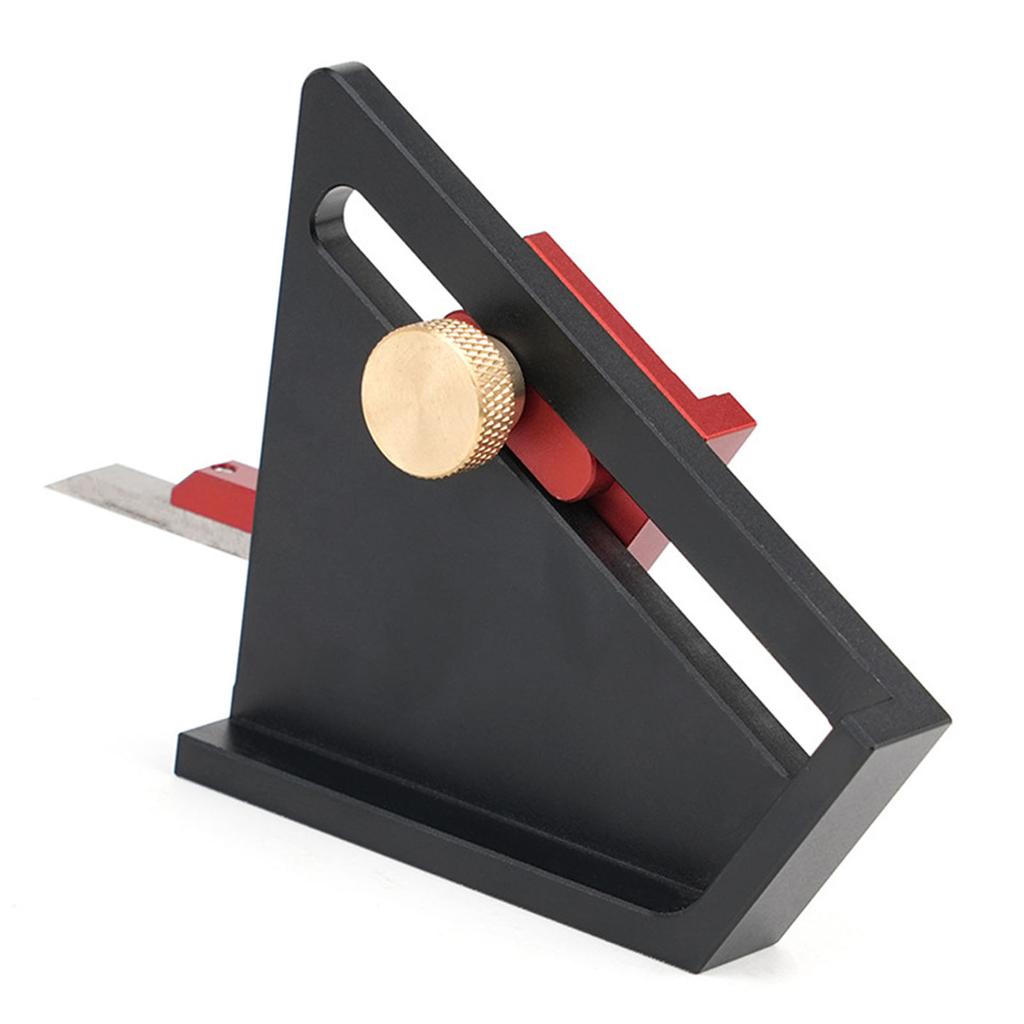 Woodworking Center Finder Scriber 12 Aluminum Alloy Carpentry Sawing Measuring Joint Making Tool