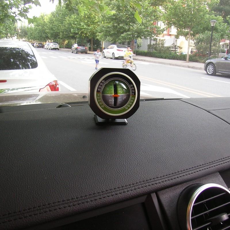 Car Truck Angle Tilt Indicator Level Safety Gradient Balancer Slope Luminous Met
