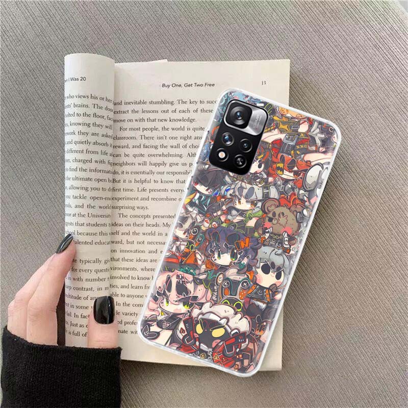Zenless Zone Zero ZZZ Чехол для телефона Bangboo Для Redmi Note 13 12 Pro Plus 14 15 Pro 5G 11 11T 11E 11S 10 Pro 10S 9 9S Чехол Cell Cl
