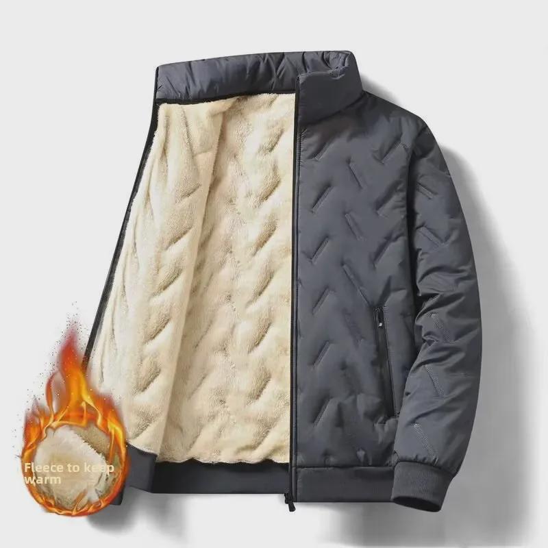 Мужская зимняя водонепроницаемая куртка с воротником-стойкой