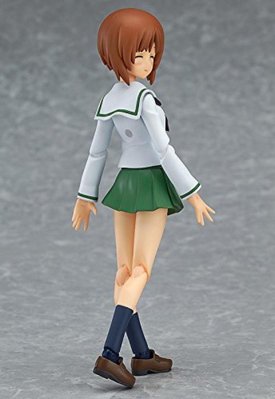 Figma Девушки и танки Михо Нисидзуми Школьная форма ABS ПВХ раскрашенная шарнирная фигурка Вер. Немасштабируемый и