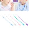 1PC DIY Infant Chew Toy Nipple Strap Dummy Clips Pacifier Chain Baby Teething