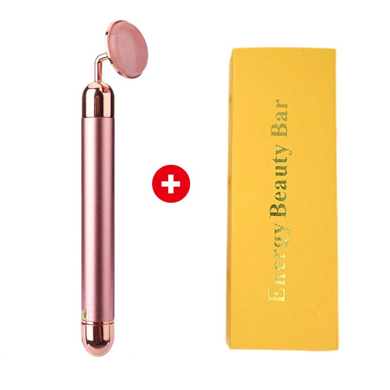 Премиальный электрический нефритовый бьюти-роллер с вибрационной функцией для ухода за лицом и расслабления
