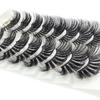 Fluffy Multilayered Effect Long Natural Eye Lash Extension 4D Mink 25MM Lashes False Eyelashes