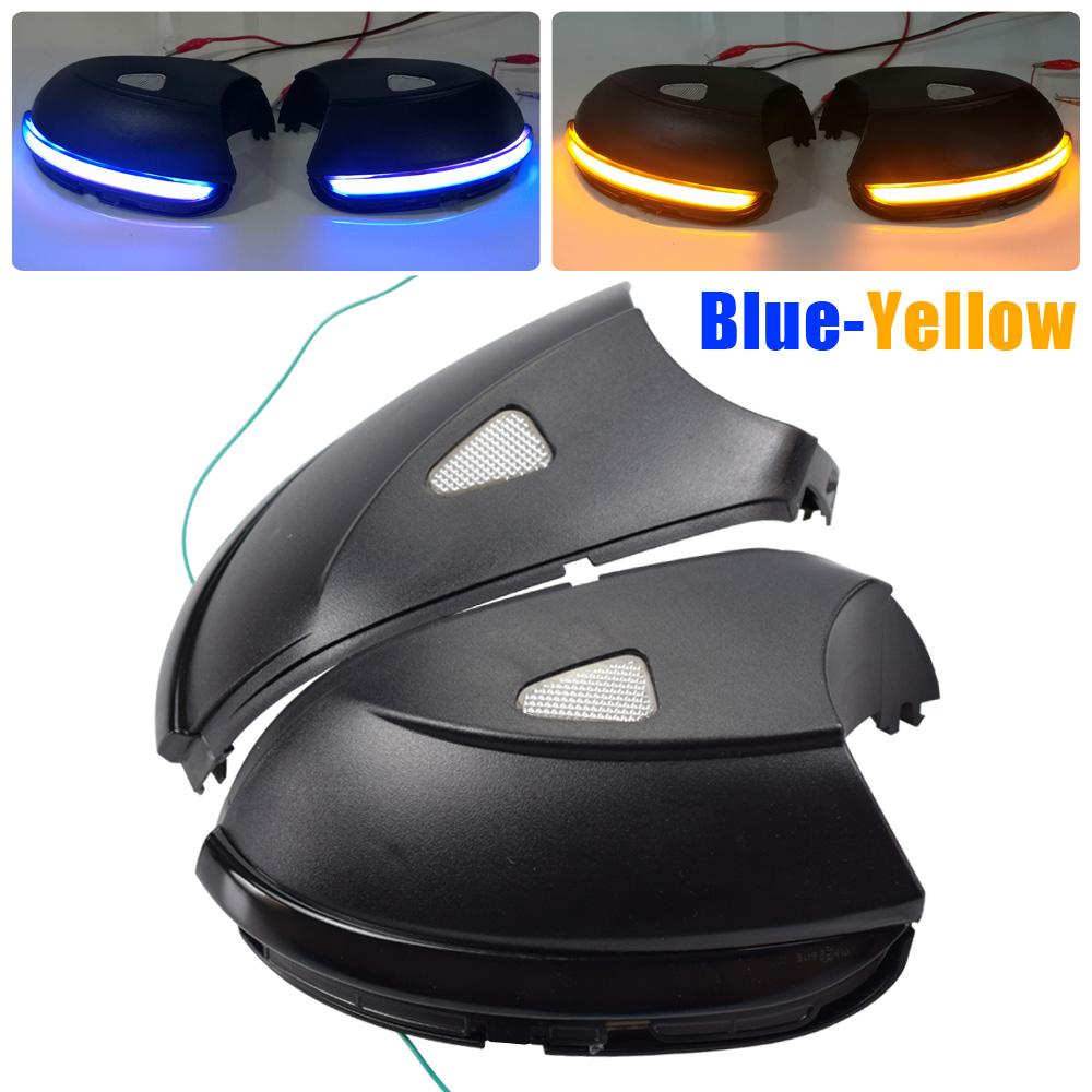 LED Side Wing Dynamic Turn Signal Light Rearview Mirror Indicator for VW Passat CC B7 Beetle Scirocco Jetta MK6