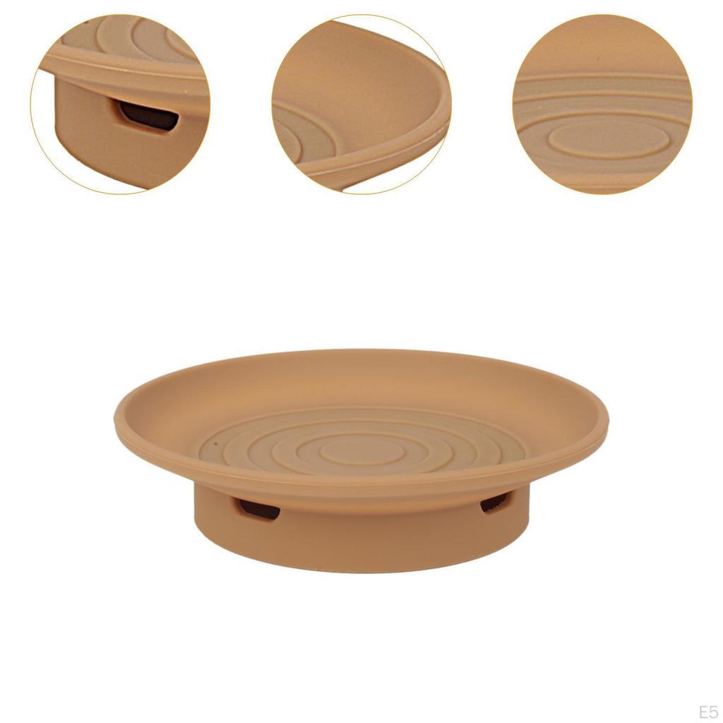 2-в-1 силиконовый чехол для чашки и подставка для закусок, десертная доска, многоцелевой многоразовый дренажный подстаканник