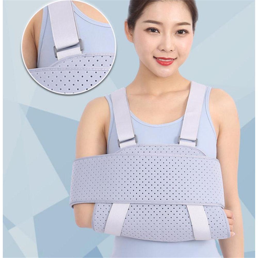 1Pcs Adult Children Arm Support Sling Breathable Shoulder Strap Brace Immobilizer Wrist Elbow Forearm Support Brace Strap Arm Bandage