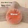 MiiOW 5 Pairs of 42% Wool Socks for Men, Wavy Wool Mid-Calf Socks, Autumn And Winter Men's Cold-Proof Warm Cotton Socks