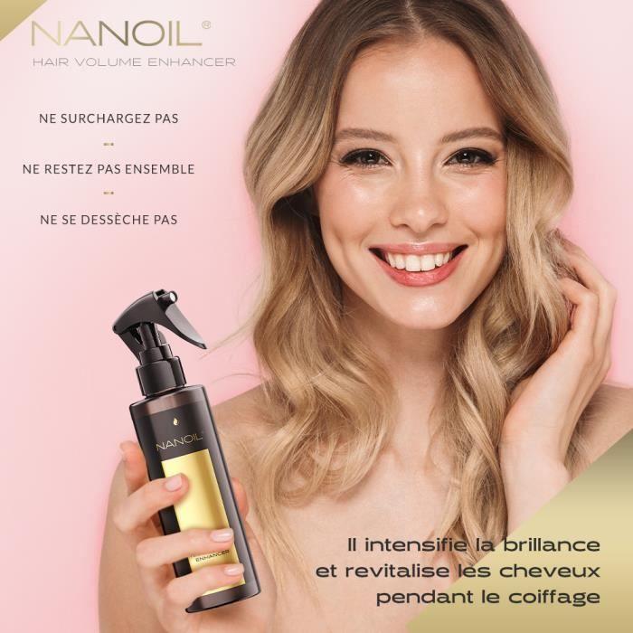 Laque volumisante - Nanoil - Hair Volume Enhancer - 200ml - Cheveux fins - Volume instantané