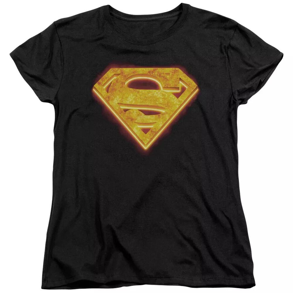 Superman "Hot Steel Shield" Women's T-Shirt