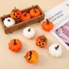3PCS Energetic Halloween Pumpkin Essential Funny Rise Halloween Decoration Accessories Spooky Pumpkin Decorations Unique Cute