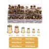 500PCS Rivet Nut Kit Metric Threaded Rivnut Assortment M3 M4 M5 M6 M8 M10