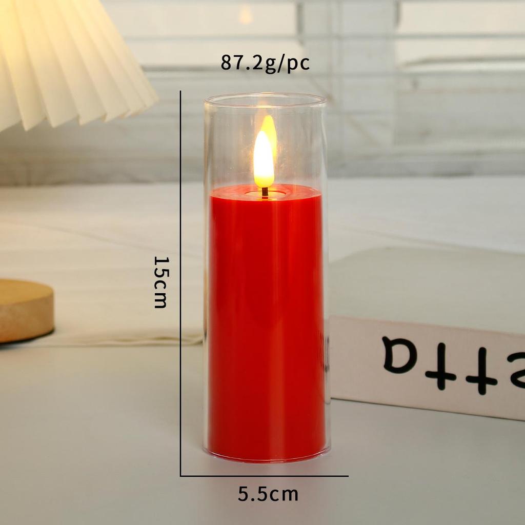 Remote Control LED Flickering Candle Cup for Weddings and Birthdays