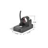 Waterproof 36V Electric Bike Display S810 with LED, Gear Memory, Black ABS Panel
