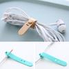 Silicone Storage Holder Organizer Earphone Cable Ptotector Cable Winder Cord Clip USB Wire Tie