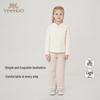 YEEHOO Girls' Warm Knit Micro Flare Pants