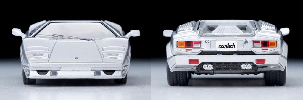 TOMYTEC Tomica Limited Vintage Neo LV-N Lamborghini Countach 25th Anniversary Silver Finished Product