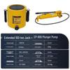 Split Ultra-Thin Hydraulic Cylinder: 5T, 10T, 20T, 30T, 50T, 100T - Extended and Short Types