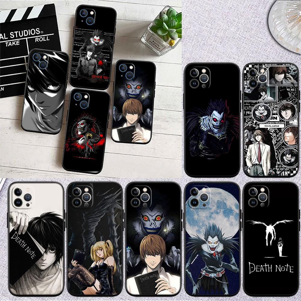 LO30 Чехол-бампер Death Note для Samsung Galaxy S20 S21 S22 Ultra FE + Plus A21S A22 A24 A25 A26 A30 A30S A31