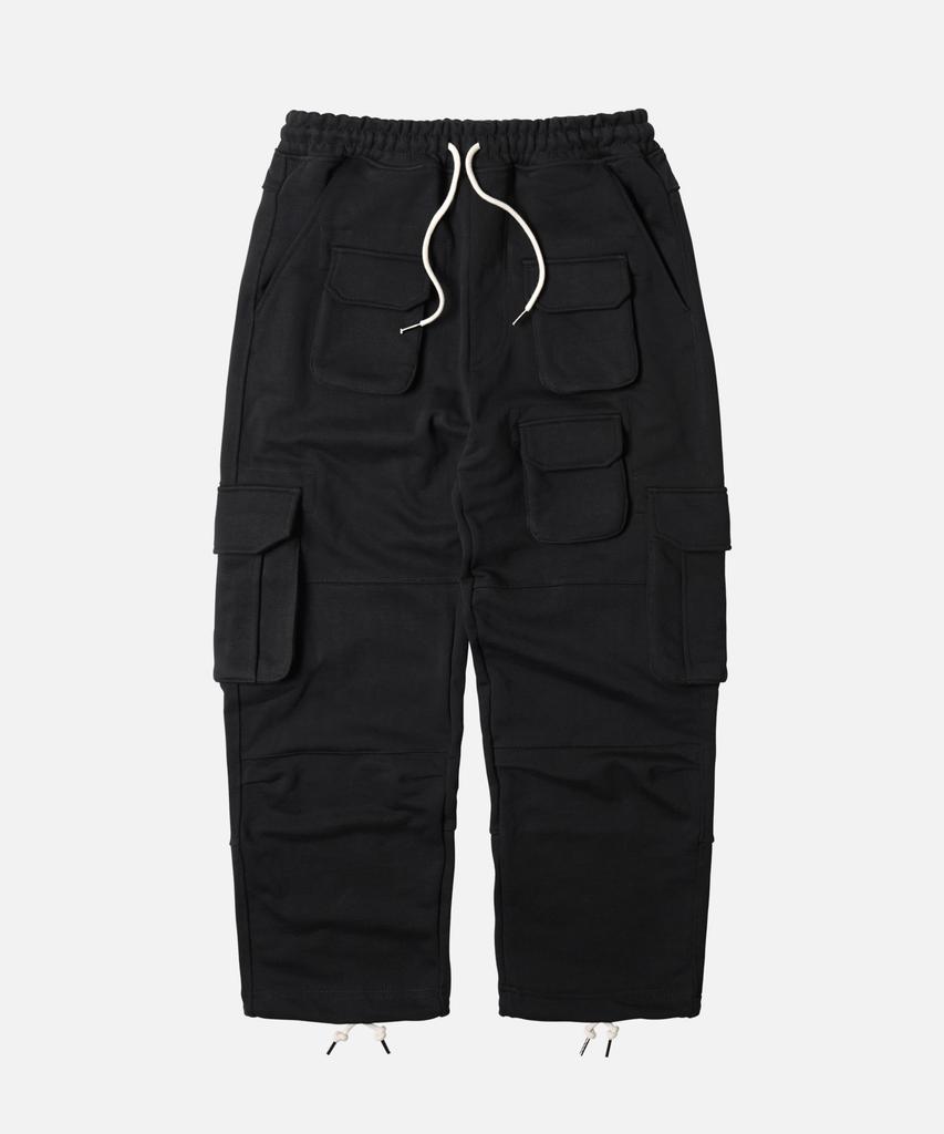 FRIZMWORKS French Paratrooper Sweat Pants _ Black