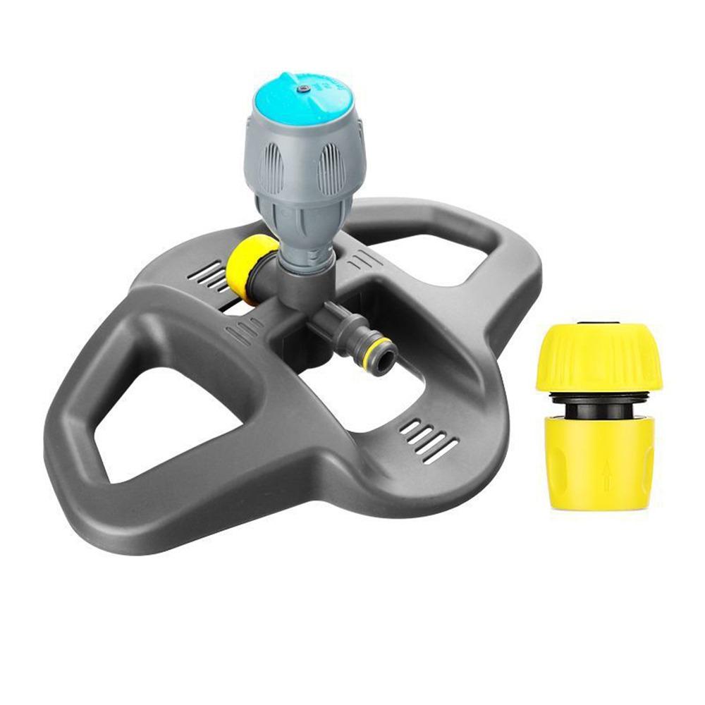 Plastic 360° Automatic Rotating Sprinkler Durable Water Sprayer For Greenhouse Nursery Flower