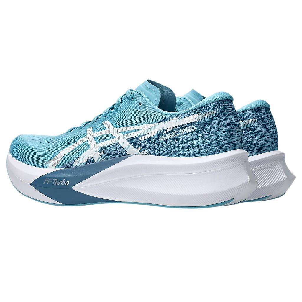 Asics Magic Speed 4 Широкие Удобные Универсальные Простые Модные Кроссовки с Низким Верхом Мужские Кроссовки для Бега Синие 1011B873-402