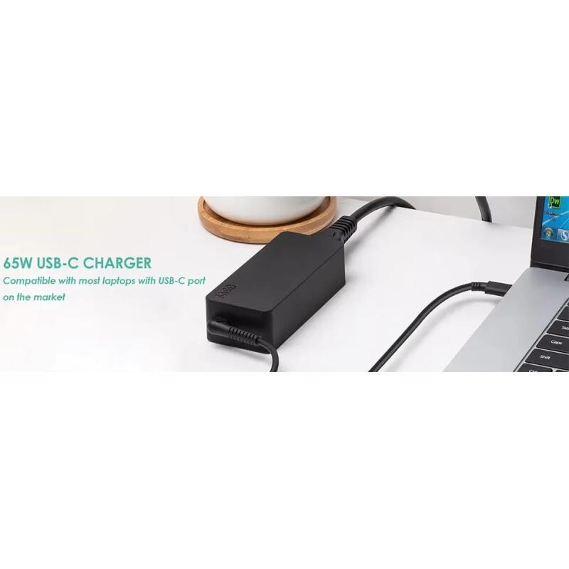 65 Вт 20 В 3,25 А USB C Адаптер-зарядное устройство для ноутбука для Lenovo ThinkPad Hp Chromebook Yoga Huawei Xiaomi ASUS Type C Адаптер питания