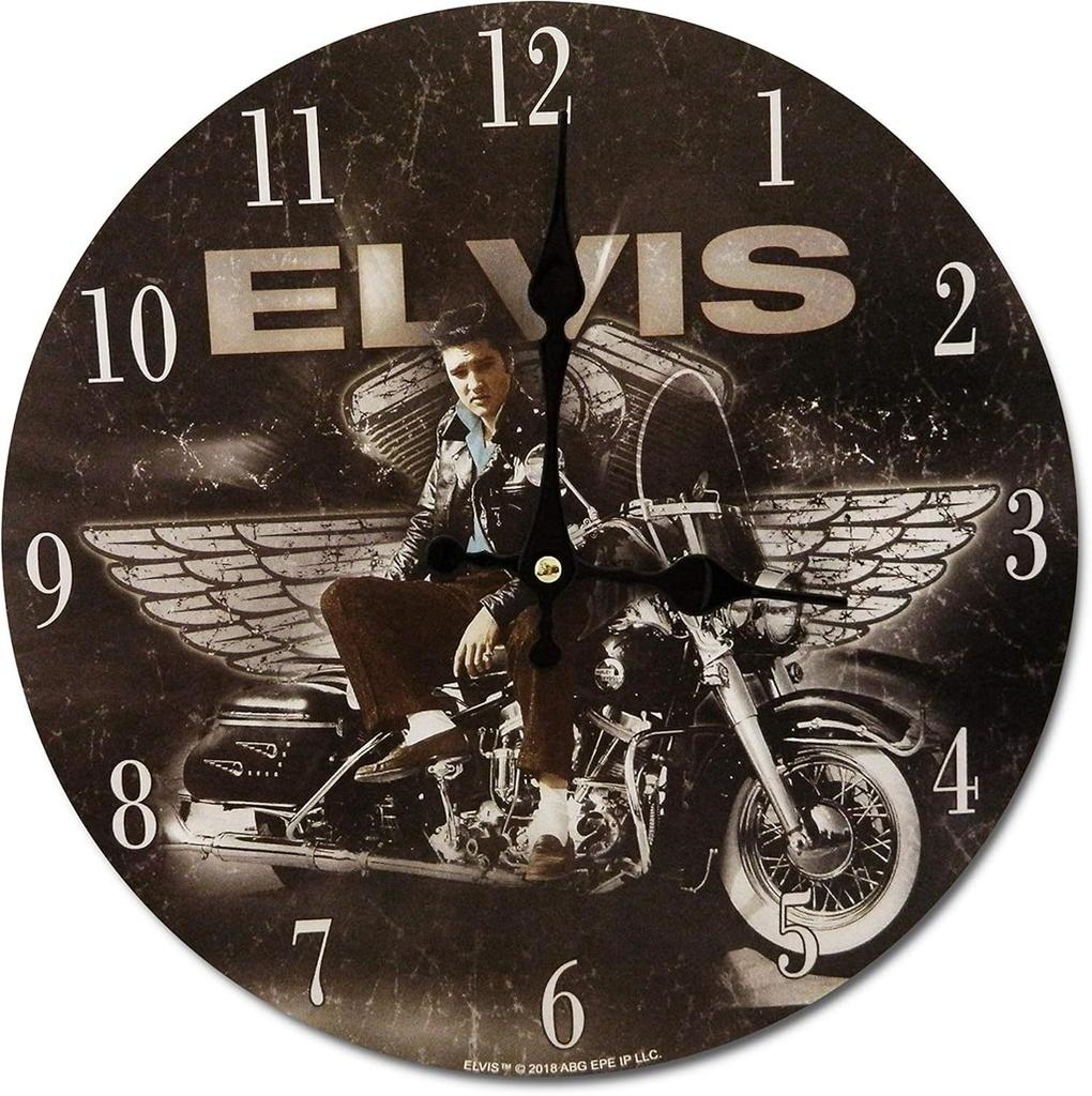 Minimally Retro Patterned Wall Clock For Home And Decor Bedroom